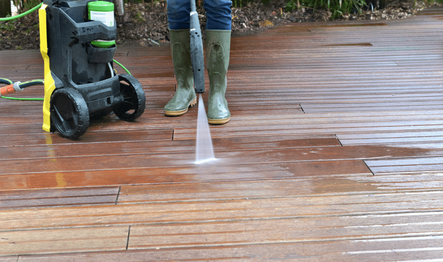 Deck Cleaning